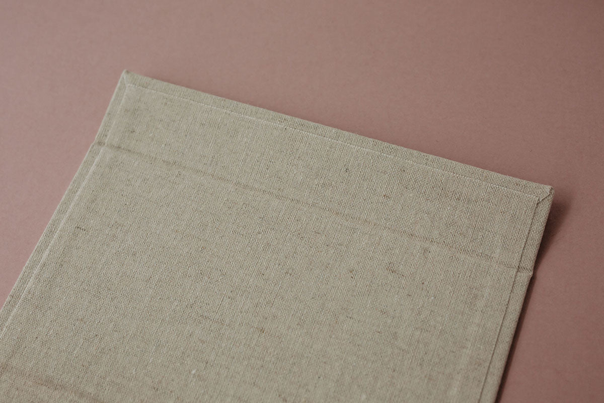 6x8 Vintage fabric photo box