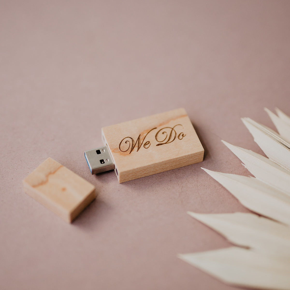 3.0 Wide wooden  USB