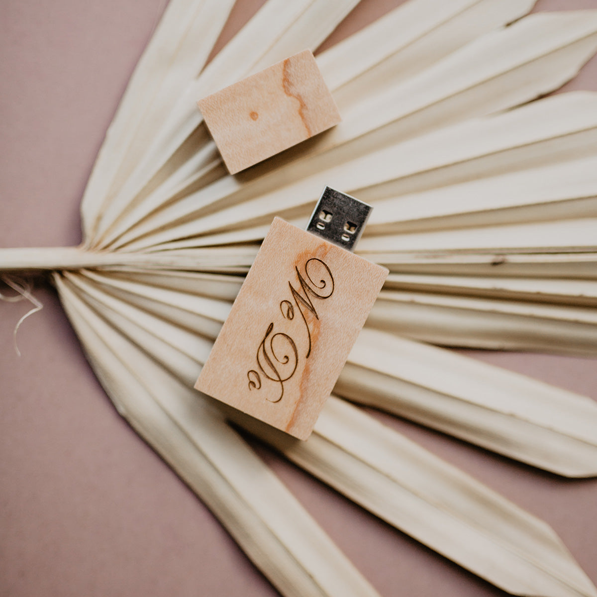 3.0 Wide wooden  USB