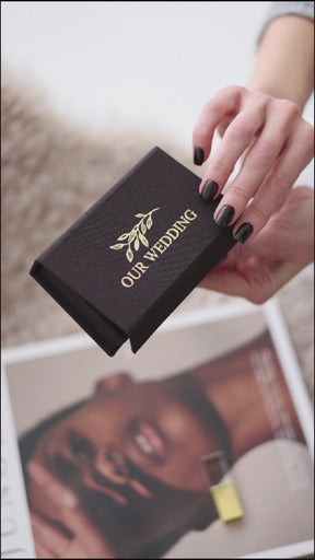 Midnight fabric USB box